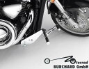 MOTORRAD BURCHARD モトラッド バーチャード Forward Controls Kit 22cm forward ABE C 1500 T M 1500 R SUZUKI スズキ SUZUKI スズキ Surface：Black Shiny / Footpeg and Lever Design：Ness Style Look smooth Levers