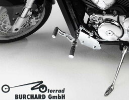 MOTORRAD BURCHARD モトラッド バーチャード Forward Controls Kit 12cm forward ABE C 1500 T M 1500 R SUZUKI スズキ SUZUKI スズキ Surface：Chrome / Footpeg and Lever Design：Sundance Look milled Levers