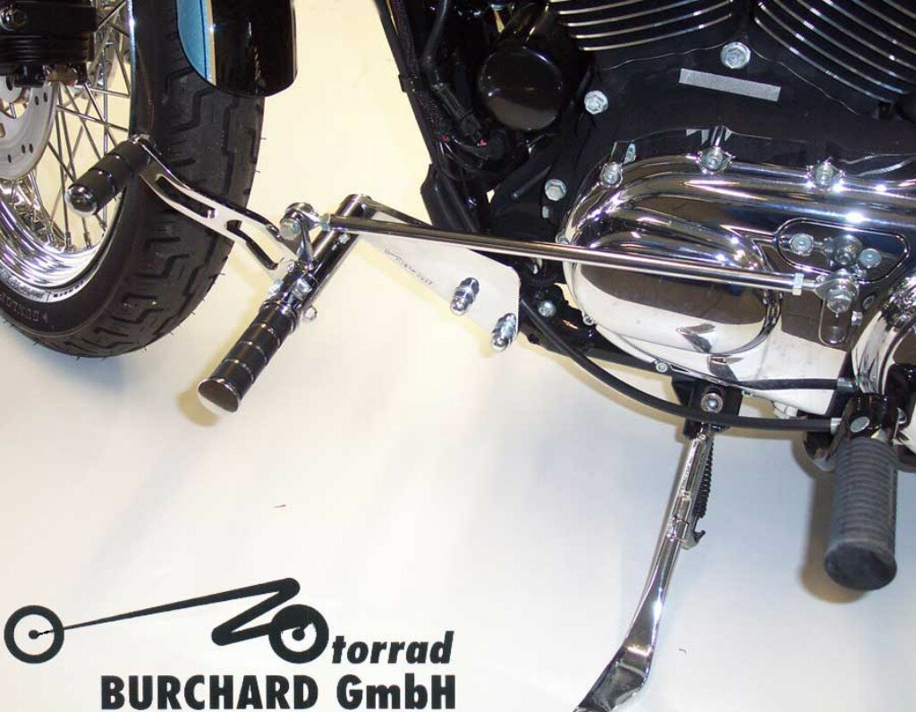 MOTORRAD BURCHARD ȥå С㡼 Forward Controls Kit 42 cm forward TUV Sportster HARLEY-DAVIDSON ϡ졼ӥåɥ HARLEY-DAVIDSON ϡ졼ӥåɥ SurfaceChrome / Footpeg and Lever DesignSundance Look smooth Levers