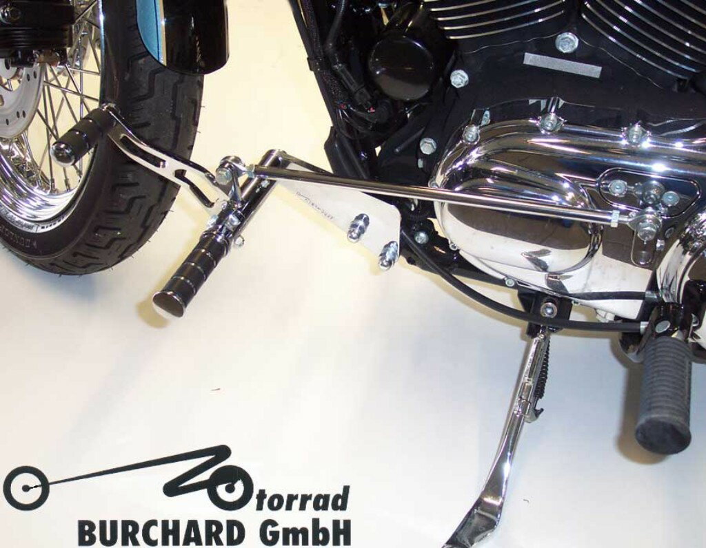 MOTORRAD BURCHARD ȥå С㡼 Forward Controls Kit 42 cm forward TUV Sportster HARLEY-DAVIDSON ϡ졼ӥåɥ HARLEY-DAVIDSON ϡ졼ӥåɥ SurfaceChrome / Footpeg and Lever DesignNess Style Look smooth Levers