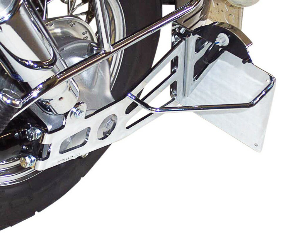 MOTORRAD BURCHARD モトラッド バーチャード サイドナンバーキット(TUV規格) VTX 1300 VTX 1800 HONDA ホンダ HONDA ホンダ Surface：Chrome / License Plate Size：190mm×150mm Schweden