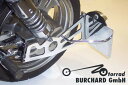 MOTORRAD BURCHARD モトラッド バーチャード サイドナンバーキット(TUV規格) VN 1600 Classic KAWASAKI カワサキ Surface：Black Dull / License Plate Size：240mm×200mm Deutschland