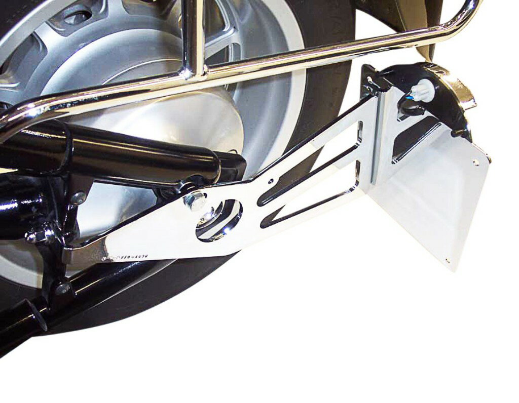 MOTORRAD BURCHARD モトラッド バーチャード サイドナンバーキット(TUV規格) C 1800 Intruder SUZUKI スズキ Surface：Black Shiny / License Plate Size：190mm×150mm Schweden