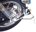 MOTORRAD BURCHARD モトラッド バーチャード サイドナンバーキット(TUV規格) Sportster HARLEY-DAVIDSON ハーレーダビッドソン Surface：Chrome / License Plate Size：210mm×170mm Osterreich