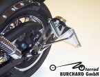 MOTORRAD BURCHARD モトラッド バーチャード サイドナンバーキット(TUV規格) Street Bob HARLEY-DAVIDSON ハーレーダビッドソン Surface：Black Dull / License Plate Size：175mm×175mm Italien