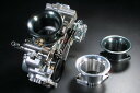 WORKS QUALITY ワークスクオリティー アルミファンネル FCRラージボディ用 ファンネル 吸気関連 エンジン