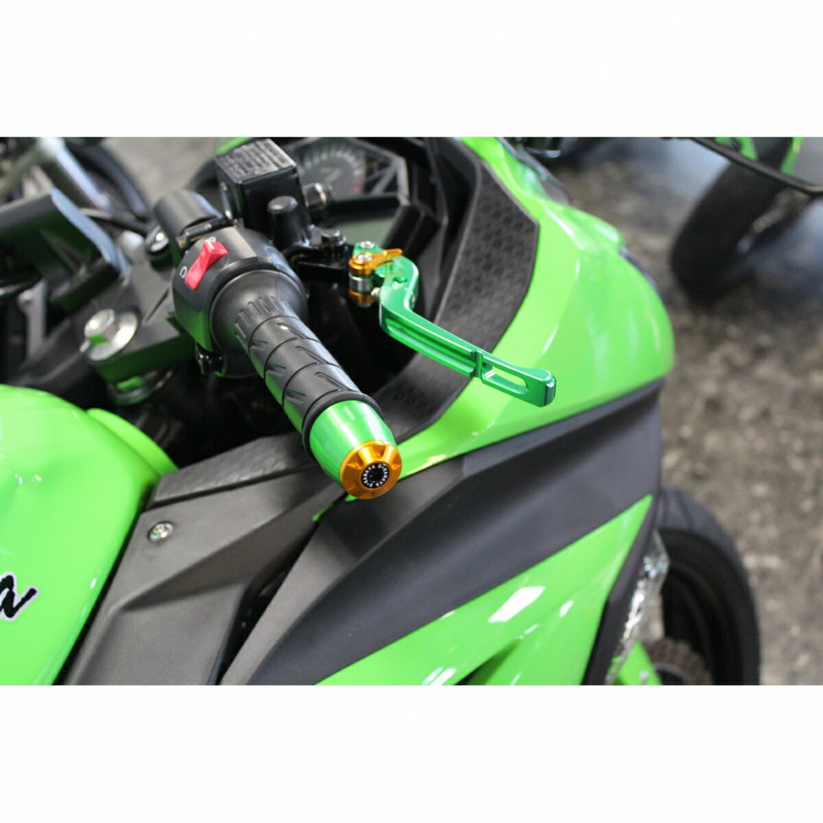 U-KANAYA ユーカナヤ アルミビレットハンドルバーエンド Z250 ニンジャ250 ニンジ...
