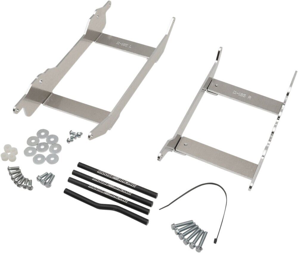 MOOSE RACING ムースレーシング ラジエーターブレース【RADIATOR BRACES [1901-0501]】 KX450F 2014 - 2015 KAWASAKI カワサキ ラジエーターコアガード・オイルクーラーコアガード 冷却関連 エンジン