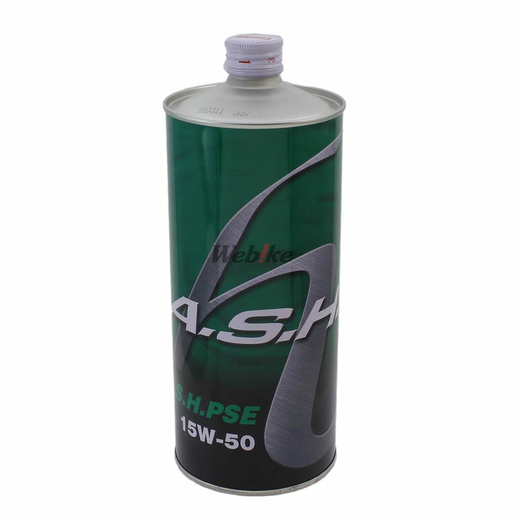 A.S.H OIL アッシュオイル PSE【15W-50】【1L】【4サイクルオイル】