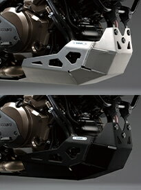 SUZUKI - SUZUKI スズキ アルミスキッドプレート Vストローム1050 Vストローム1050XT アンダーガード・スキッドプレート フレーム カラー：ブラック(99000-990D7-136)