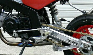 OVER オーヴァー スイングアーム OVタイプ スタビライザー付 モンキーR HONDA ホンダ 足回り