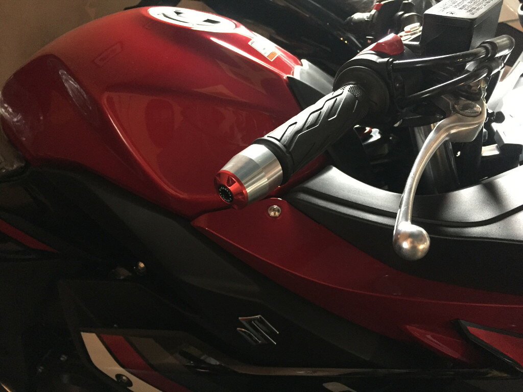 U-KANAYA ユーカナヤ アルミビレットハンドルバーエンド GSX250R SUZUKI スズキ バ...