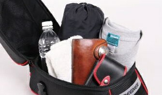 DEGNER デグナー ナイロン スリム シートバッグ 車体用バッグ・ケース