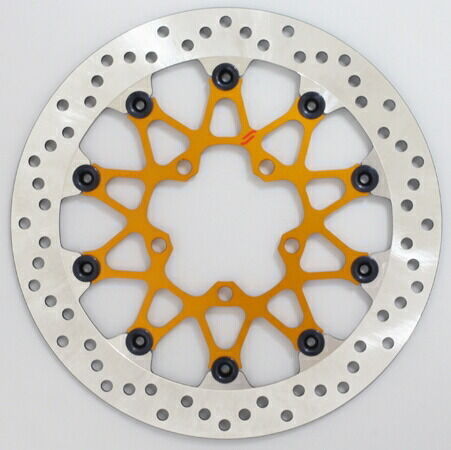 SUNSTAR サンスター PREMIUM RACING [プレミアムレーシング] フロントディスクローター DAYTONA675 R STREET CUP TRIPLE 85 RS S TWIN THRUXTON TRIUMPH トライアンフ ブレーキディスクローター ブレーキ 左用 / アウター：ホールタイプ