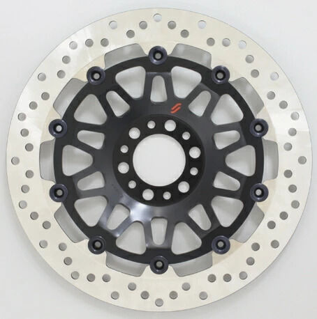 SUNSTAR サンスター PREMIUM RACING [プレミアムレーシング] フロントディスクローター GSX1000S 刀 GSX1100S GSX750S SUZUKI スズキ ブレーキディスクローター ブレーキ 右用 / インナータイプ：M / アウター：ホールタイプ / フローティングピンカラー：レッド