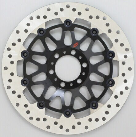 SUNSTAR サンスター PREMIUM RACING [プレミアムレーシング] フロントディスクローター CB1300 SUPER FOUR CBR1100XX X11 X4 Type LD 右用 / インナータイプ：M / アウター：ホールタイプ / フローティングピンカラー：シルバー / フローティングタイプ：セミフローティング