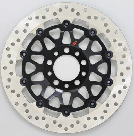 SUNSTAR サンスター PREMIUM RACING [プレミアムレーシング] フロントディスクローター GSX-R1100 GSX-R750 GSX-R750R 左用 / インナータイプ：M / アウター：ホールタイプ / フローティングタイプ：フルフローティング / フローティングピンカラー：ハードアルマイト
