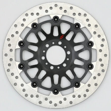 SUNSTAR サンスター PREMIUM RACING [プレミアムレーシング] フロントディスクローター CB1000SF T2 VFR750R HONDA ホンダ ブレーキディスクローター ブレーキ 右用 / インナータイプ：M / アウター：ホールタイプ / フローティングピンカラー：ゴールド