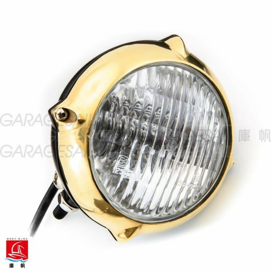 GarageSaiL ガレージセイル 4.5' Cross Headlight ヘッドライト 灯火類 電装系