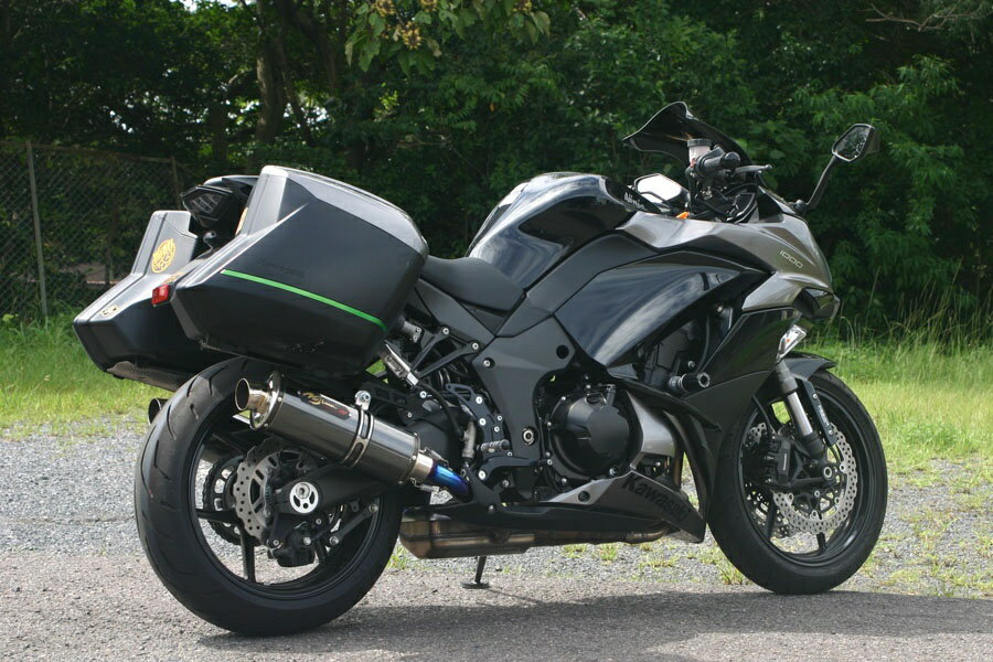 NOJIMA ノジマ GT-DLCチタンスリップオン パニア対応 Ninja1000 (ニンジャ1000 Z1000SX)