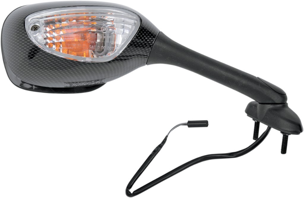 EMGO エムゴ MIRROR GSX-R 1000 600 750 SUZUKI スズキ ミラー ハンドル Mounting Position：Right [0640-0169]