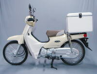 JMS ジェイエムエス NEWラゲージBOX L セキュリティー仕様(鍵番号違いタイプ) カラー：白 スーパーカブ DX50 スーパーカブ DX70 スーパーカブ DX90 スーパーカブ スタンダード スーパーカブ110 スーパーカブ110プロ スーパーカブカスタム100 スーパーカブカスタム50