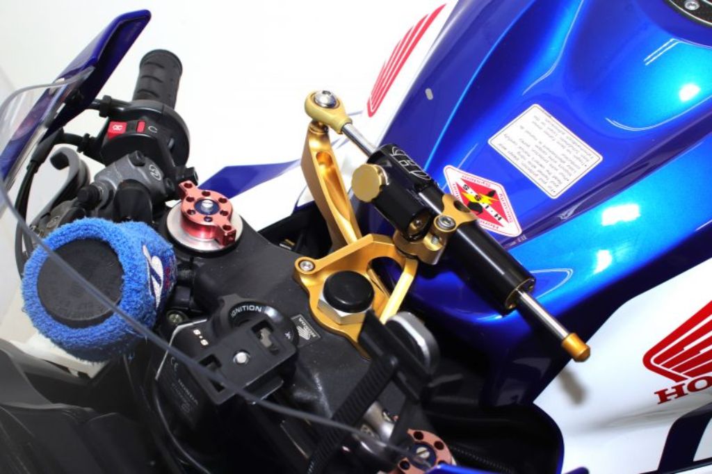 HYPERPRO ハイパープロ CNCステアリングダンパーステー CBR600RR HONDA ホンダ ス...