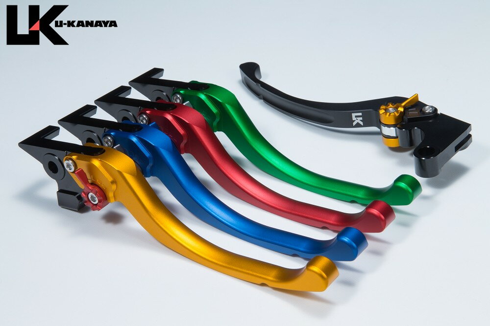 U-KANAYA ユーカナヤ ツーリングタイプ アルミビレットレバーセット F800S F800ST BMW BMW BMW BMW レバーカラー：マットブラック / アジャスターカラー：マットシルバー 2