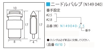 Mikuni ミクニ ニードルバルブ TM（RS）キャブレター HSRキャブレター その他ジェット 吸気関連 エンジン