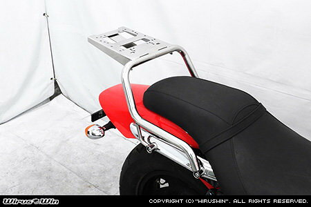WirusWin ウイルズウィン リアボックス用ベースブラケット付きタンデムバー エリミネーター250V KAWASAKI カワサキ グラブバー・タンデムバー・シーシーバー 外装
