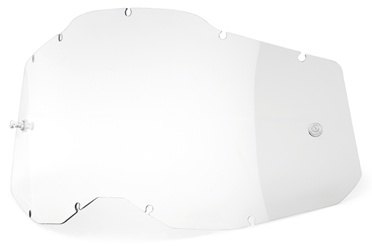 100％ ヒャクパーセント 【補修・オプションパーツ】RACECRAFT2・ACCURI2・STRATA2ゴーグル用 アンチフォグレンズ ゴーグルレンズ アパレル