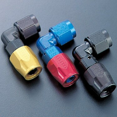 ACTIVE アクティブ 90度フィッティング 【#6】 オイルクーラーフィッティング・アダプター 冷却関連 エ..