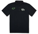 US KAWASAKI 北米カワサキ純正アクセサリー Kawasaki Fox Team Green(TM) Polo