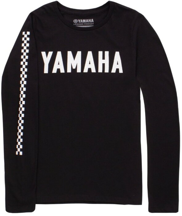 US YAMAHA 北米ヤマハ純正アクセサリー Yamaha Ladies Relaxed Long Sleeve Shirt レディース サイズ：XL