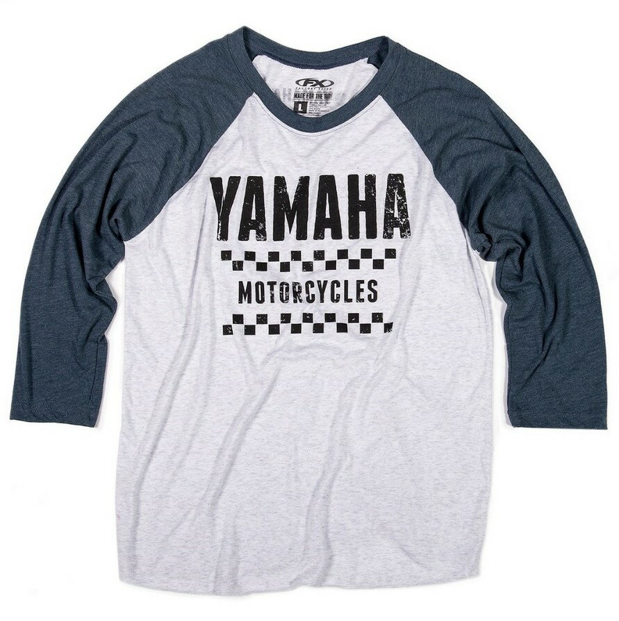 US YAMAHA 北米ヤマハ純正アクセサリー Yamaha Vet Baseball Tee by Factory Effex サイズ：MD