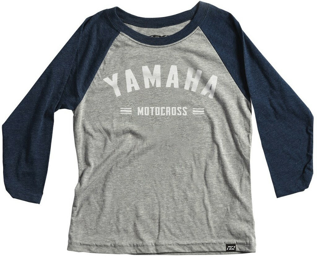 US YAMAHA 北米ヤマハ純正アクセサリー Yamaha Youth Speedy Baseball Tee by Factory Effex サイズ：XL