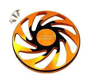 NCY エヌシーワイ Dual color Fan Cover G5 125 150 RACING KYMCO キムコ ファンカバー 外装