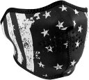 ZAN HEADGEAR ザンヘッドギア HALF MASK BLK/WHT FLAG フェイスマスク アパレル