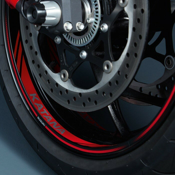 US SUZUKI 北米スズキ純正アクセサリー Inner Rim Decal KATANA