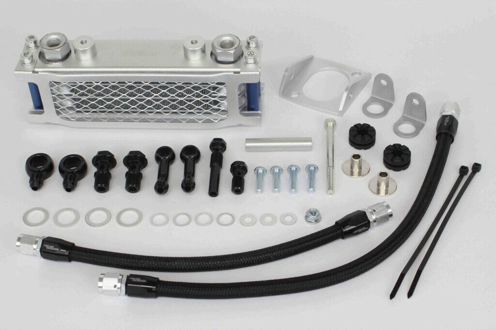 SP武川 SPタケガワ コンパクトクールキット(AN＃4ブレードホース／シリンダー) CT125 HONDA ホンダ オイルクーラー 冷却関連 エンジン