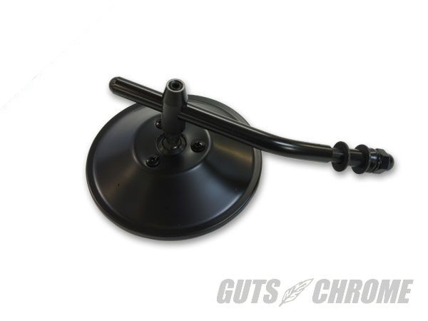 GUTS CHROME ガッツクローム 4インチ ラウンドミラー ミラー ハンドル