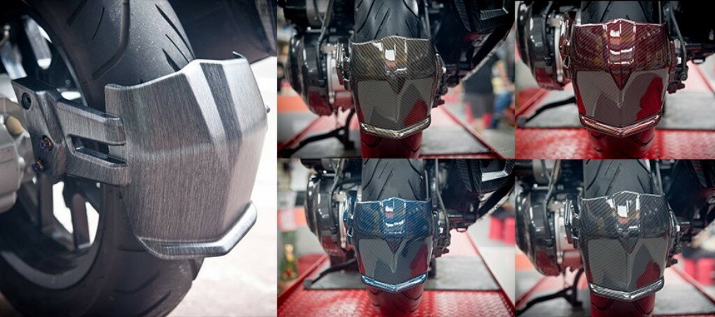 EPIC エピック Water transfer printing Rear fender kit FORCE YAMAHA ヤマハ リアフェンダー フェン..