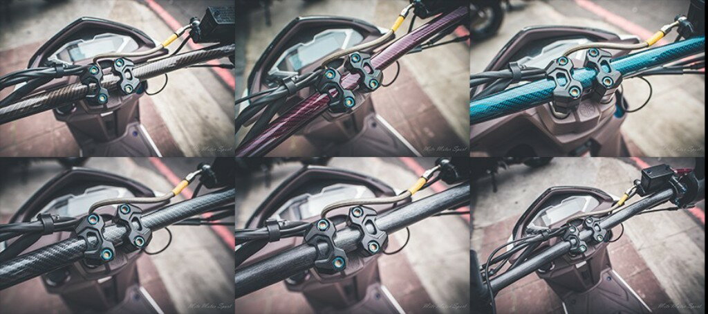 EPIC エピック Water transfer printing Handlebar BWS125 YAMAHA ヤマハ ハンドルバー ハンドル