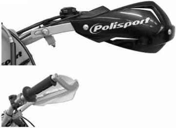 POLISPORT ポリスポーツ 【リペアパーツ】TOUQUET用 プラスチックハンドガード その他ハンドガードオプション・補修部品 ハンドル周辺パーツ ハンドル 2