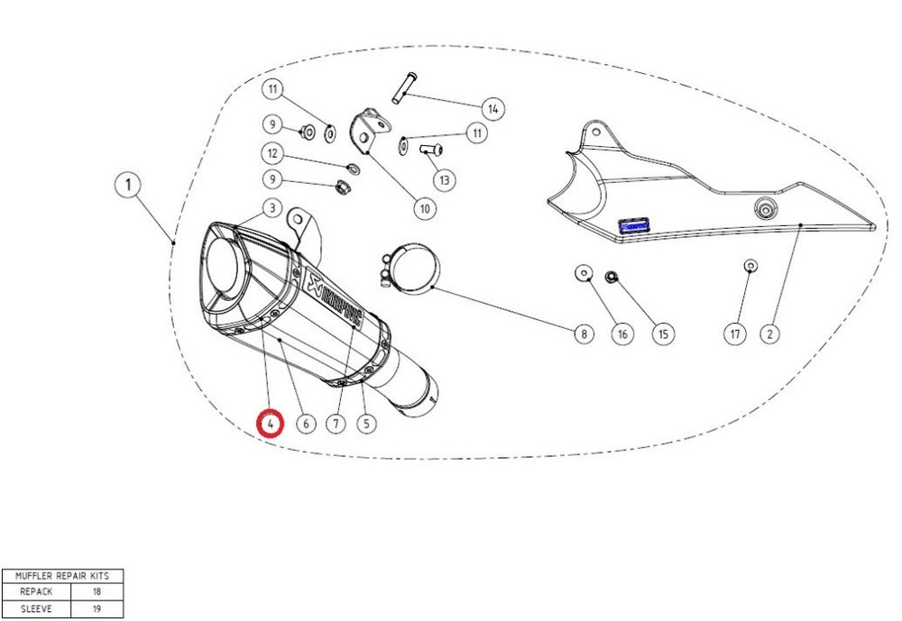 AKRAPOVIC アクラポビッチ 【リペアパーツ】P-TT41 belt CB1000R Z900 Z900A2 ZX-10R ZX-10RR GSX-S1000 GSX-S1000F YZF-R6 HONDA ホンダ KAWASAKI カワサキ SUZUKI スズキ YAMAHA ヤマハ その他マフラーオプション・補修部品 マフラー