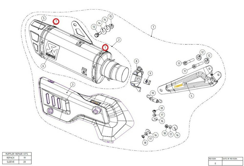 AKRAPOVIC アクラポビッチ 【リペアパーツ】P-TT40 belt MULTISTRADA1200 MULTISTRADA1200S MULTISTRADA1260 MULTISTRADA1260S YZF-R1 DUCATI ドゥカティ YAMAHA ヤマハ その他マフラーオプション・補修部品 マフラー