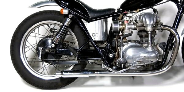 Motor Rock モーターロック ショーティーマフラー フルエキ タイプ：LOW W650 W400 KAWASAKI カワサキ KAWASAKI カワサキ