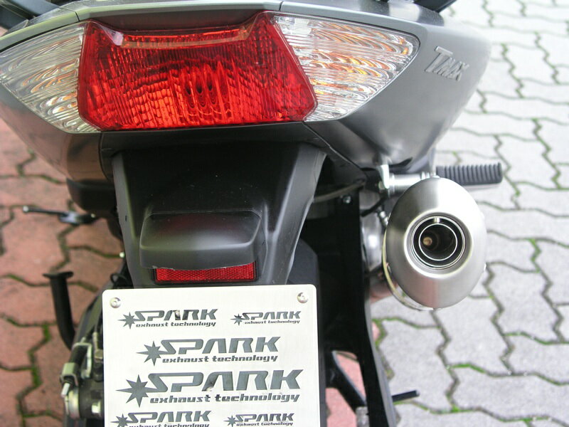 Spark フルエキゾーストマフラー マフラー T Max Full スパーク 500 改造 ミラー Exhaust サーキット T Max 500 System 01 07 ウェビック 店 マフラー 01 07 Spark Exhaust スパーク マフラー Gya07tom
