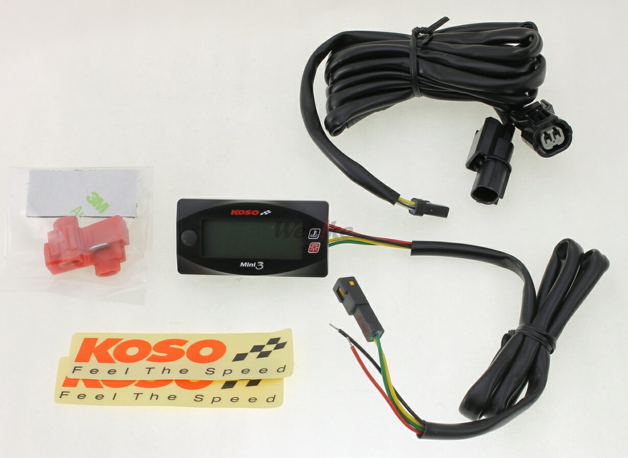 【在庫あり】コーソー メンテナンス小物 KOSO Mini3デジタル【ヘッド温度計】 シグナスX/BWS125 BWS125/X/R シグナスX