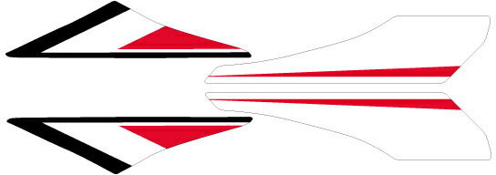 MDF エムディーエフ 専用グラフィック ベースモデル 749S 999S DUCATI ドゥカティ ステッカー・デカール 外装